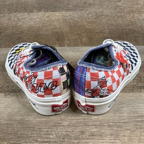 Vans Netflix "Stranger Things" Authentic Surfer Boy Mens Sz 6.5 Womens Sz 8 - Picture 5 of 11